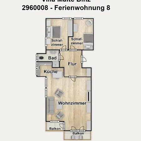 Malte 8 Apartment *